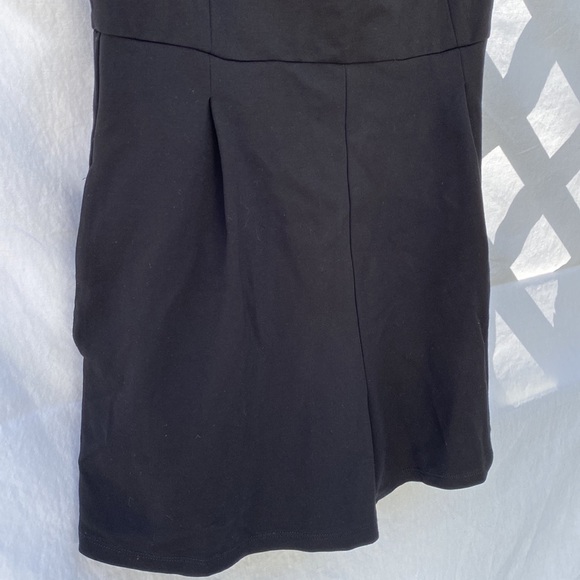 Leith Bustier Little Black Romper - Picture 3 of 12